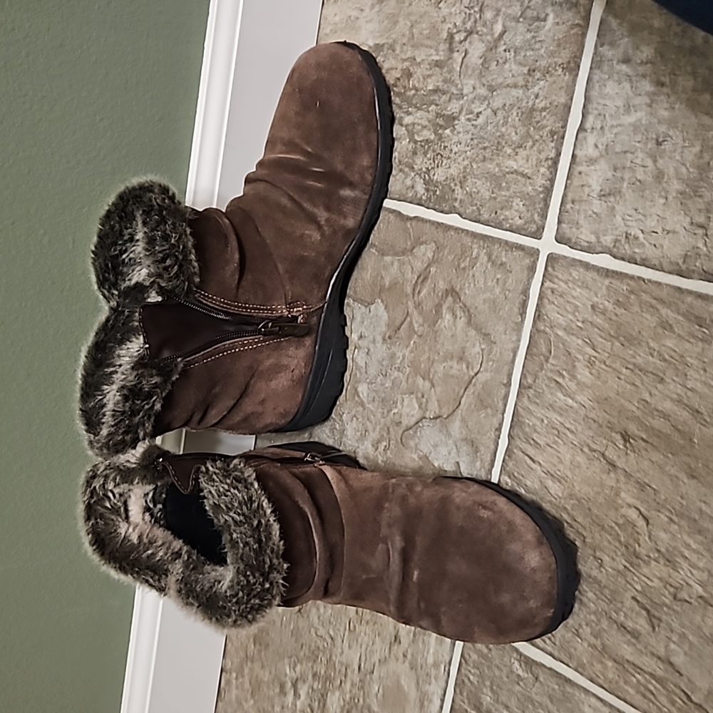 Khombu Ankle Fauz Fur Boots- 7